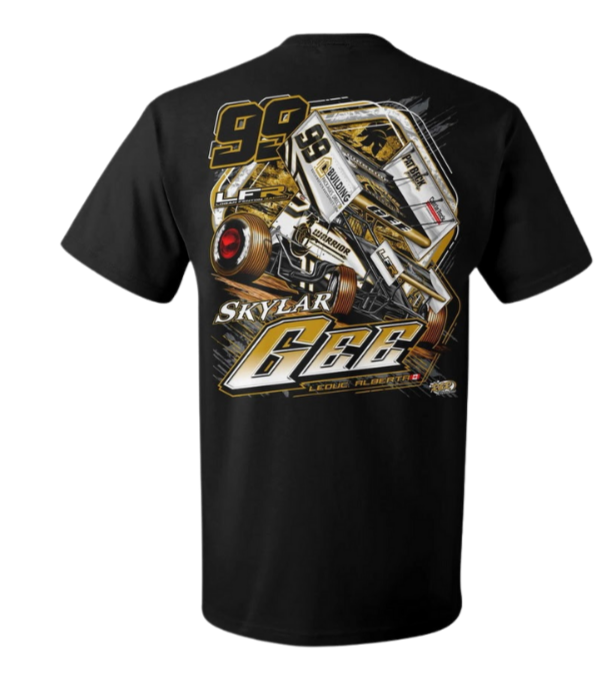 Black SGR Tshirt 25'
